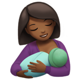 borstvoeding: donkergetinte huidskleur