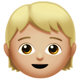 kind: lichtgetinte huidskleur