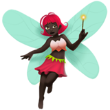 vrouwelijk elfje: donkere huidskleur