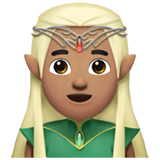 mannelijke elf: getinte huidskleur