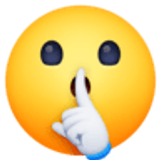 Gezicht dat tot stilte maant - Facebook