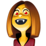 Vrouwelijke vampier - Facebook