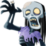 Vrouwelijke zombie - Facebook