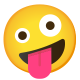 Gek gezicht - Noto Color Emoji