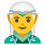 Mannelijke elf - Noto Color Emoji
