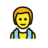 Man in ruimte vol stoom - OpenMoji