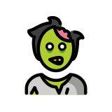 Mannelijke zombie - OpenMoji