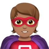 superheld: getinte huidskleur