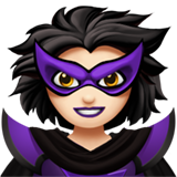 vrouwelijke superschurk: lichte huidskleur