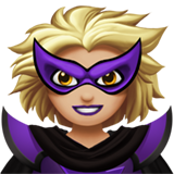 vrouwelijke superschurk: lichtgetinte huidskleur