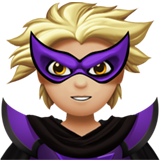 superschurk: lichtgetinte huidskleur