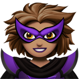 vrouwelijke superschurk: getinte huidskleur