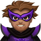 mannelijke superschurk: getinte huidskleur