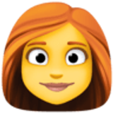 Vrouw: rood haar - Facebook