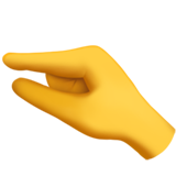 Knijpgebaar Whatsapp