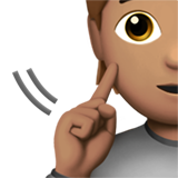 doof persoon: getinte huidskleur