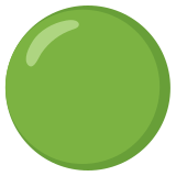 Groene cirkel - Noto Color Emoji