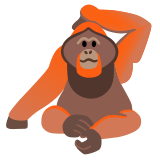 Orang-oetang - Noto Color Emoji