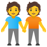 Personen hand in hand - Noto Color Emoji