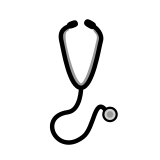 Stethoscoop - OpenMoji