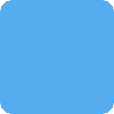 Blauw vierkant - Twitter / X