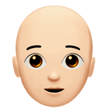 volwassene: lichte huidskleur, kaal