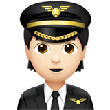 piloot: lichte huidskleur