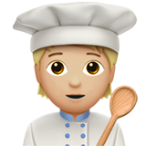 kok: lichtgetinte huidskleur