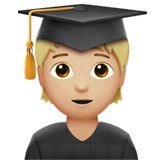 student: lichtgetinte huidskleur