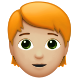 volwassene: lichtgetinte huidskleur, rood haar