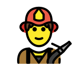 Brandweerman - OpenMoji