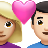 stel met hart: vrouw, man, lichtgetinte huidskleur, lichte huidskleur