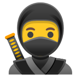 Ninja - Noto Color Emoji