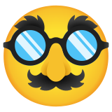 Vermomd gezicht - Noto Color Emoji
