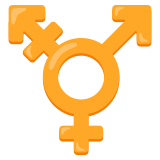 Transgendersymbool - Noto Color Emoji