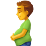 Zwangere man - Facebook