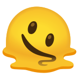 Smeltend gezicht - Noto Color Emoji