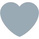 Grijs hart - Twitter / X