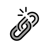 Gebroken ketting - OpenMoji