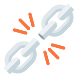 Gebroken ketting - Twitter / X