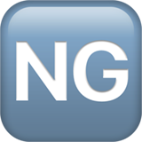 NG symbool