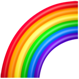 Regenboog emoji