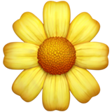 Witte bloem emoji