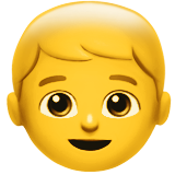 Jongen emoji