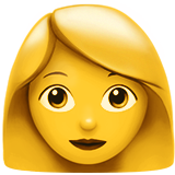 Vrouw emoji Facebook