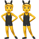 mensen met konijnenoren