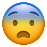 Angstige emoji