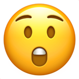 Verbaasde emoji