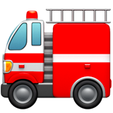 Brandweerwagen emoji