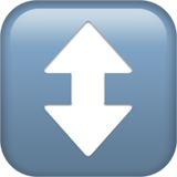 pijl omhoog en omlaag